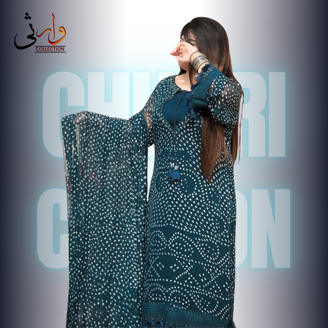 Rajistani Chiffon Chunri Znic