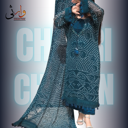 Rajistani Chiffon Chunri Znic