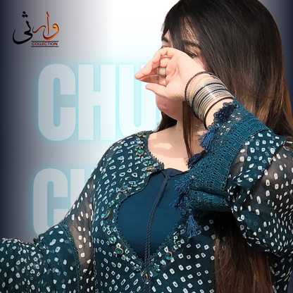 Rajistani Chiffon Chunri Znic